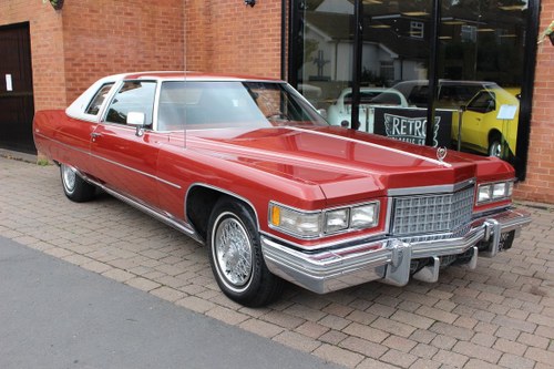 1976 Cadilac Coupe DeVille | 18,000 Miles From New In vendita