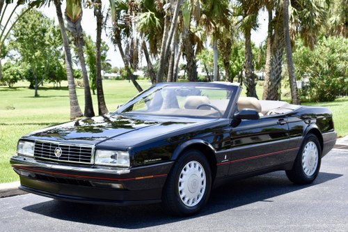 1993 CADILLAC ALLANTE' LOW MILES, FULLY SERVICED For Sale