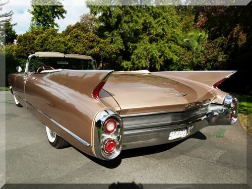 1960 Cadillac Convertible Clean Solid Restored Big-Fins >> In vendita