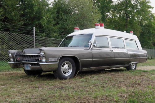 1967 Cadillac Miller Meteor Ambulance For Sale by Auction