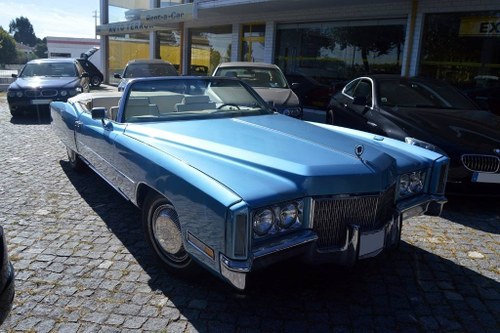 1971 Cadillac Eldorado Convertible 8.2 - Belgian Plates In vendita