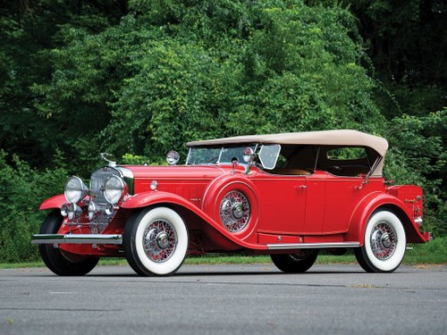 1930 Cadillac V-16 Sport Phaeton by Fleetwood For Sale by Auction
