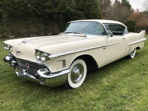 1958 CADILLAC SERIES SIXTY TWO HARDTOP PILLARLESS COUPE In vendita