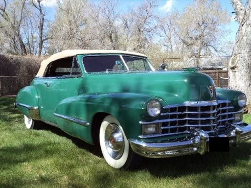 1947 Cadillac 62 Convertible In vendita
