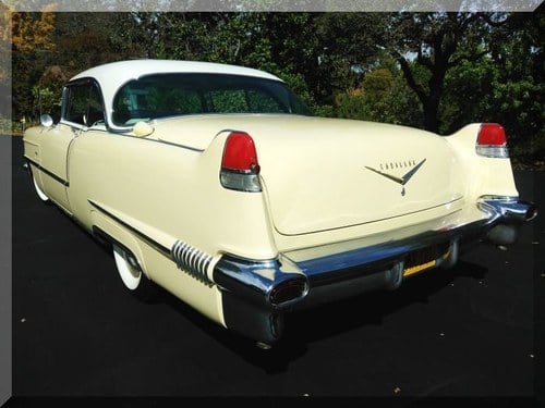 1956 Cadillac Coupe de Ville Clean Yellow AC Auto 365-V-8 En Venta