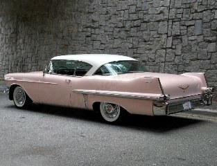 1957 Cadillac Coupe DeVille Series 62 Clean Pink Diver $46.5 For Sale