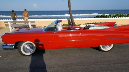 1959 Cadillac deVille Convertible .. RED For Sale