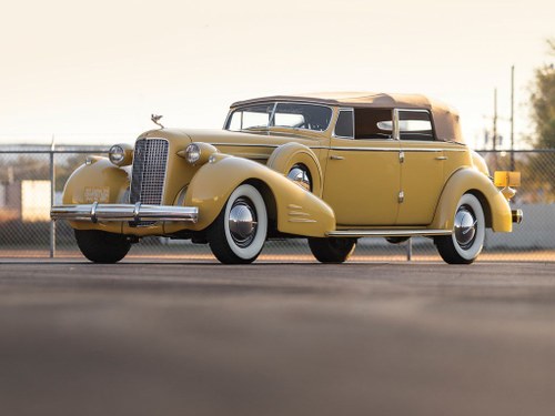 1935 Cadillac V-16 Imperial Convertible Sedan by Fleetwood For Sale by Auction