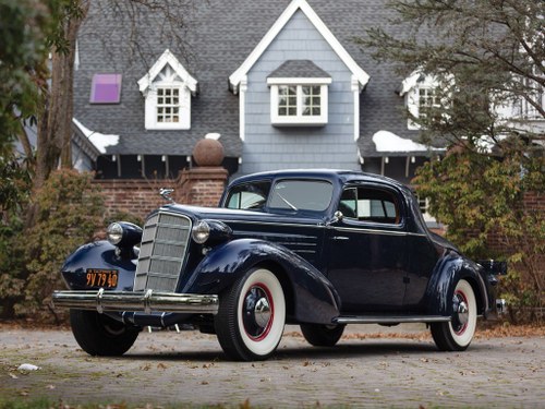 1935 Cadillac V-12 Two-Passenger Coupe by Fleetwood For Sale by Auction