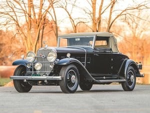 1931 Cadillac V-12 Convertible Coupe by Fleetwood In vendita all'asta