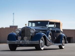 1933 Cadillac V-16 All-Weather Phaeton by Fleetwood For Sale by Auction