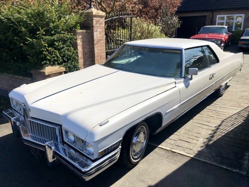 1973 Cadillac Coupe Deville For Sale