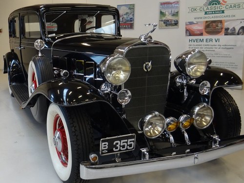 1932 Cadillac 355B Limousine – 7 passenger – Matching number VENDUTO