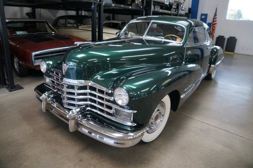 1947 Cadillac Series 62 2 Dr Club Coupe Fastback Sedanet SOLD