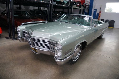 Orig CA 1966 Cadillac DeVille 429/340HP V8 Convertible SOLD