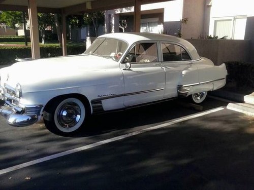 1949 Cadillac Fleetwood 4DR Sedan .. White For Sale