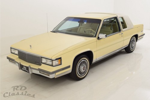 1987 Cadillac Deville 2D Coupe SOLD