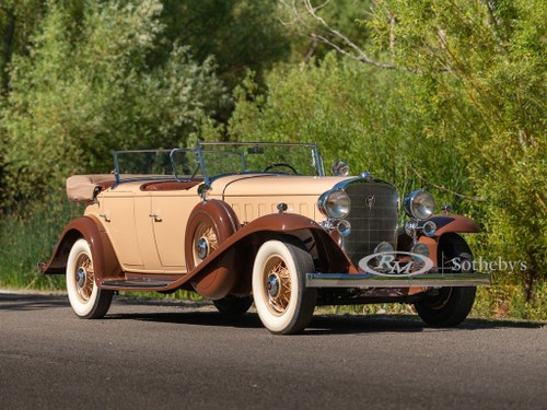 1932 Cadillac V-16 Sport Phaeton by Fisher For Sale by Auction
