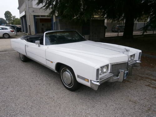 Cadillac eldorado cabrio 1971 In vendita