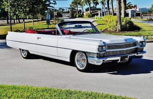 1964 Cadillac DeVille Convertible SOLD