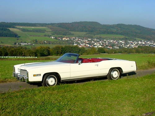 1976 Cadillac Fleetwood Eldorado Convertible In vendita