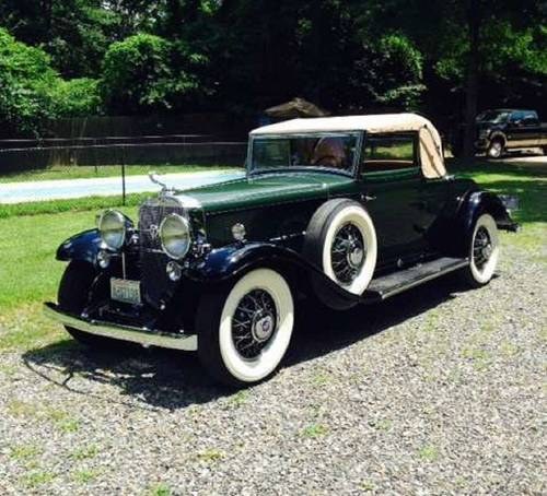 1931 Cadillac 370 Convertible V12 VERKAUFT