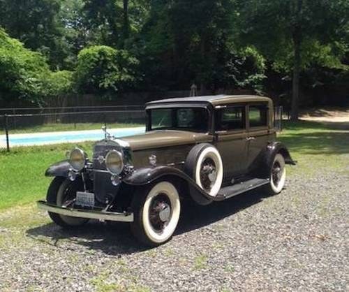 1931 Cadillac V12 Town Sedan SOLD