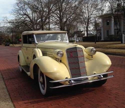 1934 Cadillac 355D Convertible Phaeton SOLD