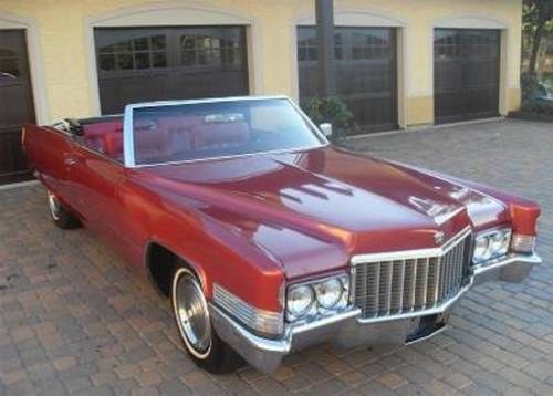 1970 Cadillac deVille Convertible For Sale