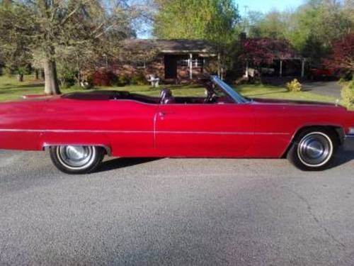 1969 Cadillac Convertible For Sale