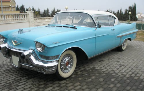 1957 Cadillac coupé de ville serie 62 For Sale