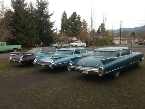 1959 Cadillac Cars and Parts = 1941, 1959, 1960, 1961 +  In vendita