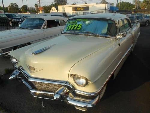 1956 Cadillac DeVille V/8  = Ivory(~)Tan Driver AC   $19.7k For Sale