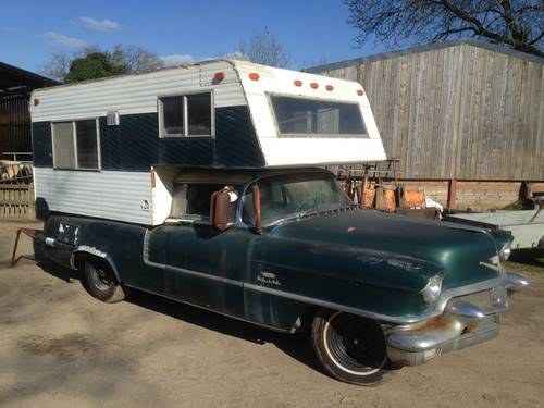 1956 cadillac camper/pickup In vendita