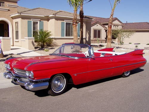 Stolen 1959 Cadillac Series 62 Convertable