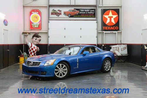 2009 Blue Pearl Cadillac XLR Convertible 09-4404T SOLD