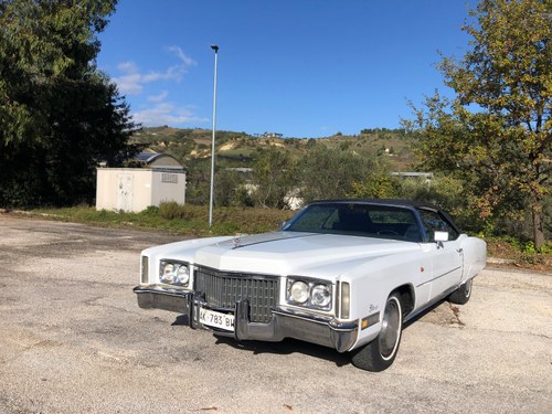 1972 Cadillac Fleetwood Eldorado convertibile For Sale
