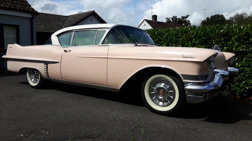 1957 Pink Cadillac Series 62 - 2 Door Coupe SOLD