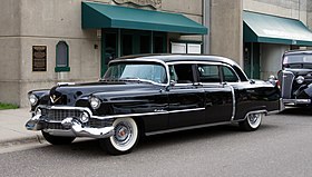 1956 Cadillac Fleetwood Sedan SERIES 75  Black driver $19.9k For Sale