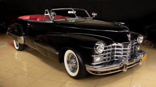 1947 Cadillac 62 Series Convertible Roadster Full Restored For Sale