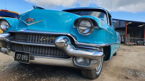 Picture of 1956 Caddy Camino with matching trailer - For Sale