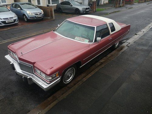 1975 Cadillac Coupe de ville For Sale