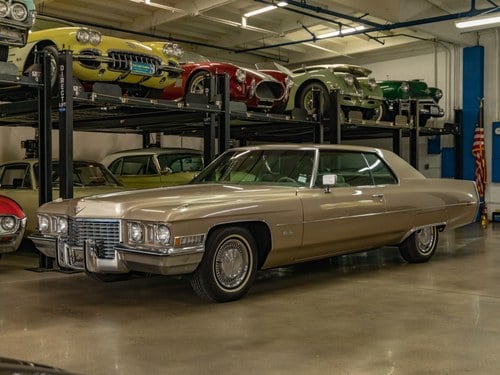 1972 Cadillac Calais 472 V8 2 Dr Hardtop with 16K orig miles SOLD
