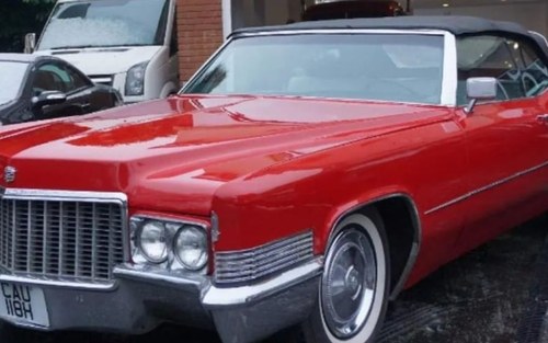 1970 Cadillac de ville Convertible px