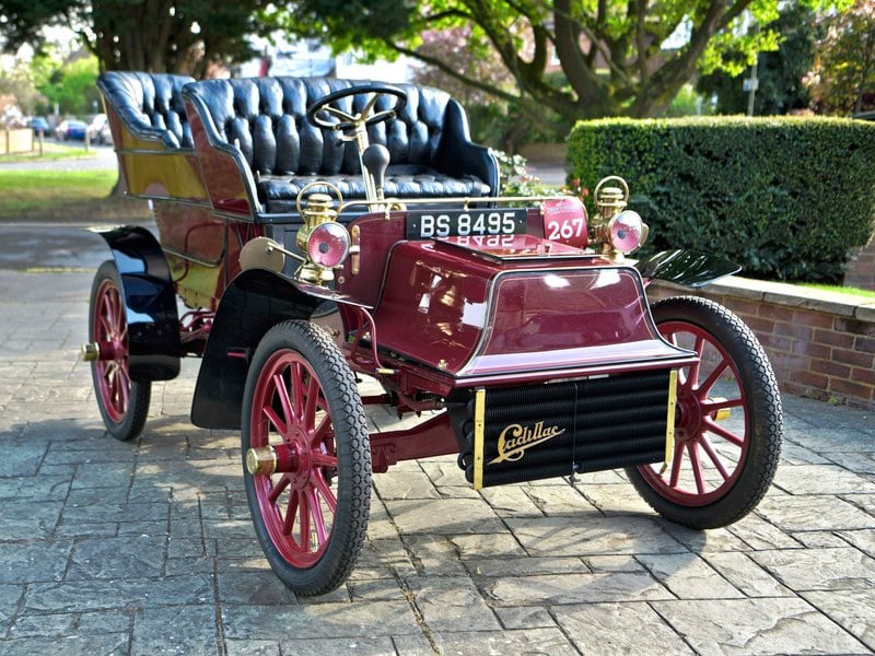 1904 Cadillac Model B Rear Entrance Phaeton.