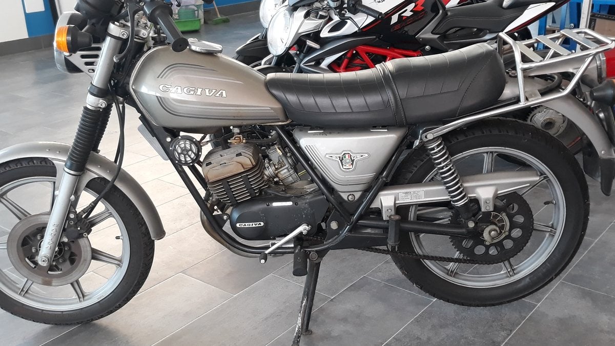 1982 Cagiva Cagiva Sst 125 Scrambler Car Cagiva Sst 125 Usata Moto