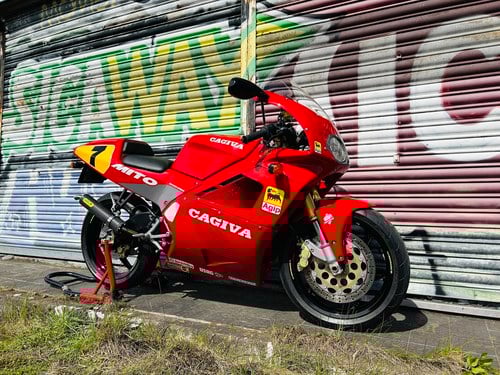 1992 Cagiva Mito 125cc Eddie Lawson Replica 7-Speed