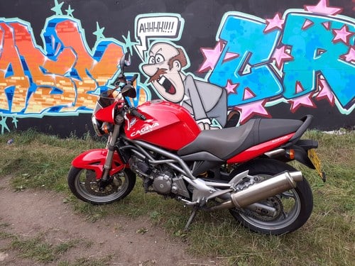 2007 Cagiva Raptor 650 SV650 Design like Ducati Monster