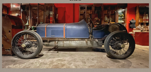 1916 Unique Case Racer with Racing Elements and Bronze Fittings For Sale
