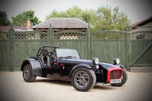 2004 SOLD!!!Caterham R300 (S3) Ink Black with red nose band! VENDUTO